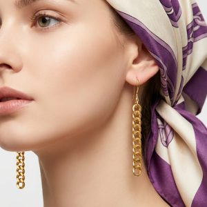 گوشواره آویز کارتیر