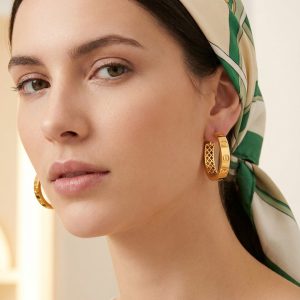 گوشواره حلقه ای لاو کارتیر